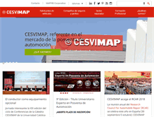 Tablet Screenshot of cesvimap.com